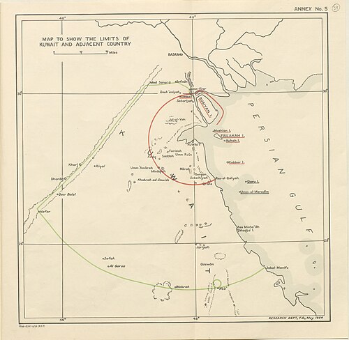 Granice Kuwejtu (1913)