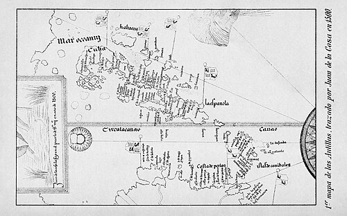 Mapa Antyli (1500)