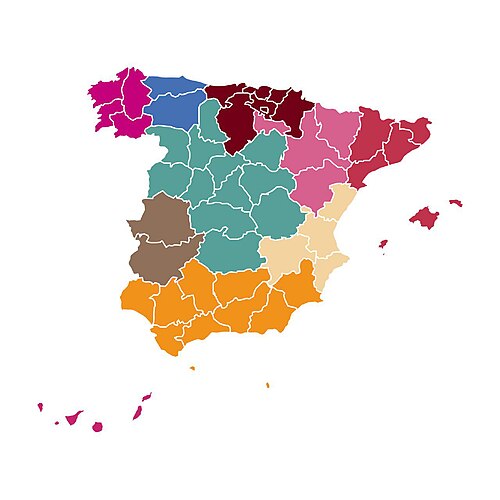 Mapa federacji CNT 2019