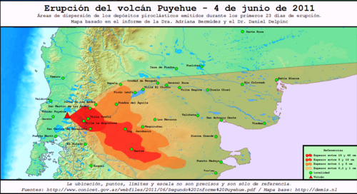 Mapa rozproszenia Cordón del Caulle 23d