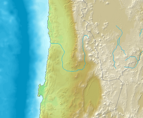 Mapa rzeki Loa