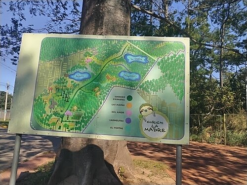 Mapa Madre Curichi