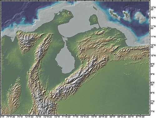 Mapa Basenu Maracaibo