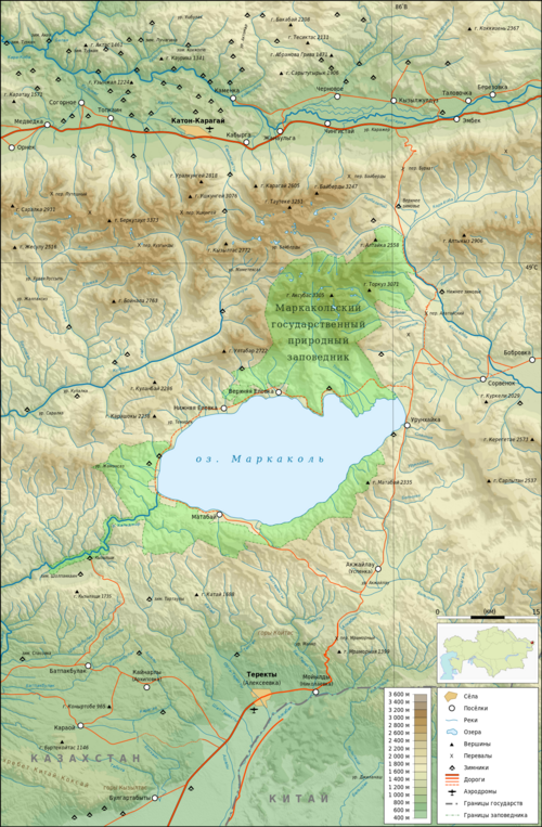 Mapa Markakolu