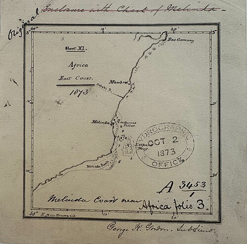 Wybrzeże Melindy 1873