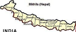 Region Mithila w Nepalu