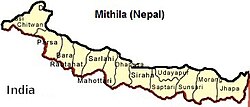 Region Mithila w Nepalu (edytowana)