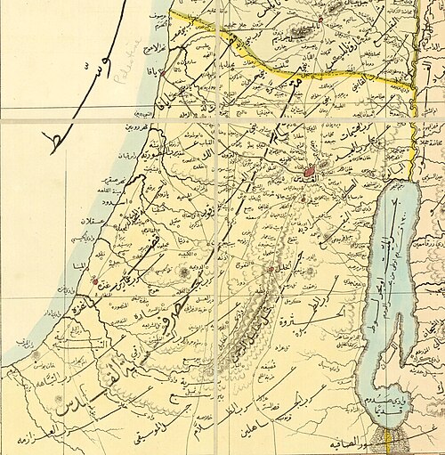 Mutasarrifat Jerozolimy w 1889
