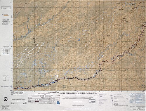 Haraze, Czad - Mapa topograficzna