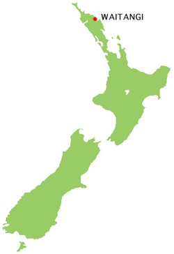 Nowa Zelandia - Waitangi
