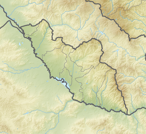 Nachczewan - mapa położenia i rzeźby