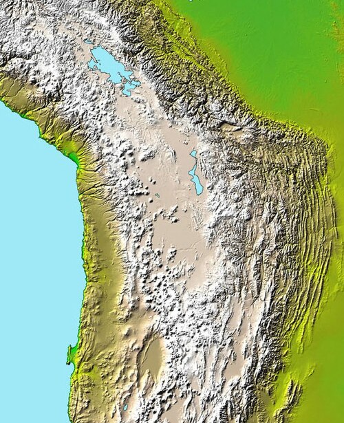 NASA Andyjski altiplano