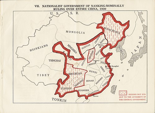 Rząd nacjonalistyczny Nanjingu 1930