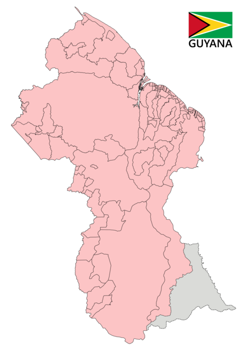 Dzielnice Gujany - motyw Wikipedii