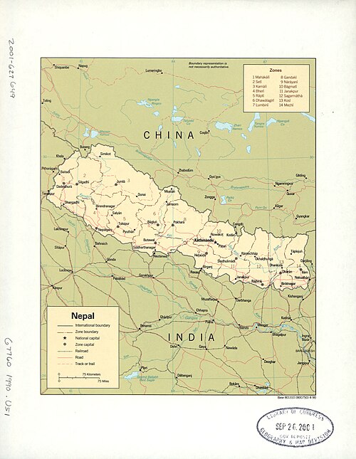 Nepal. LOC 2001627649