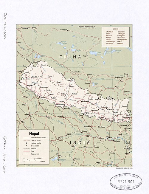 Nepal. LOC 2001627650