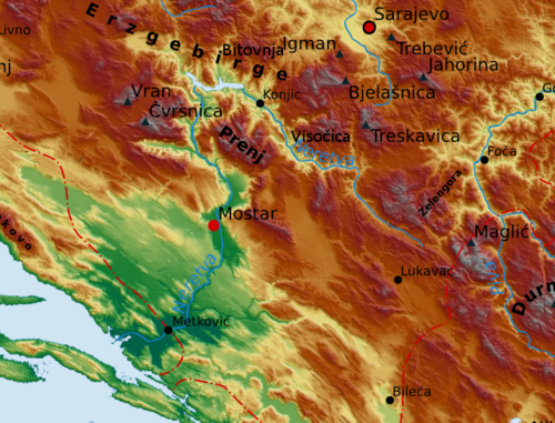Mapa Nerwy
