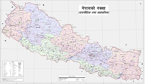 Nowa mapa Nepalu