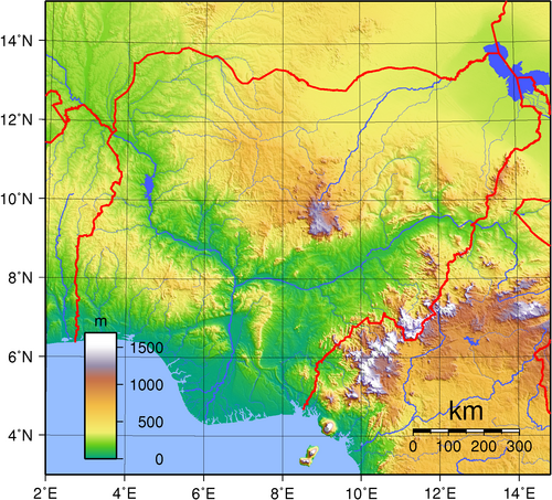Topografia Nigerii