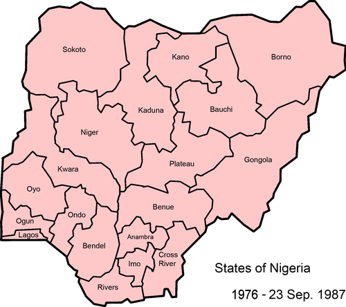 Stany Nigerii 1976-1987