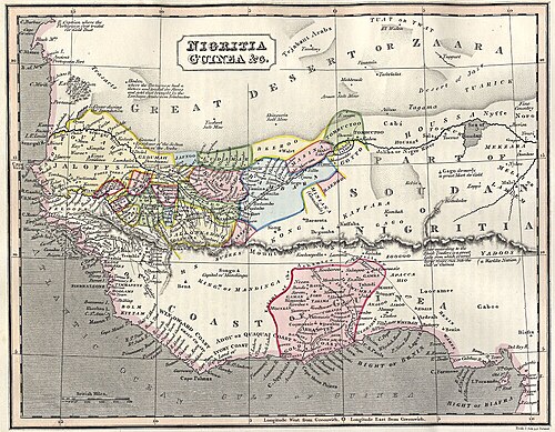 Nigritia, Gwinea itp.