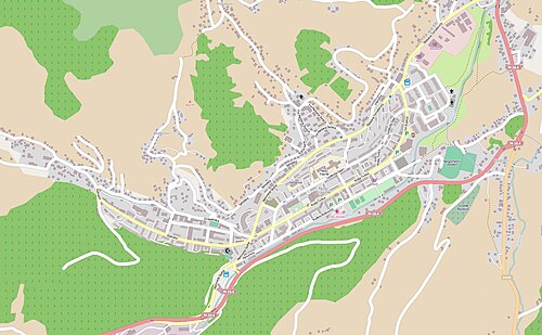 Mapa Nowego Travnika