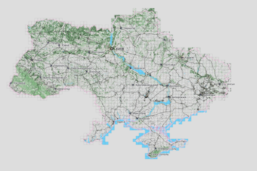 Mapa krajowa 50k