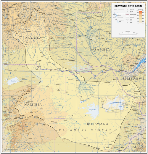 Basen rzeki Okavango