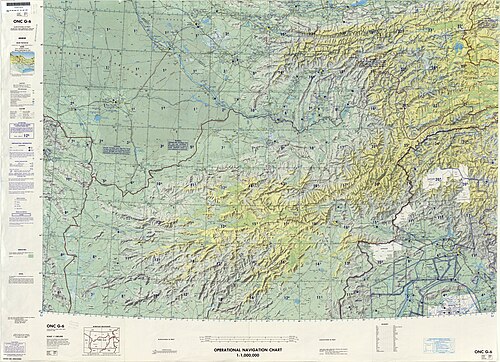 Operacyjna mapa nawigacyjna G-6