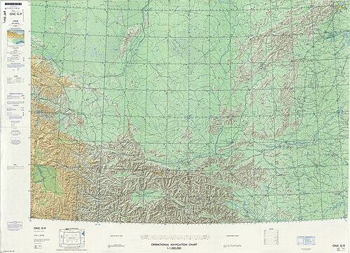 Operacyjna Mapa Nawigacyjna G-9, wydanie 4