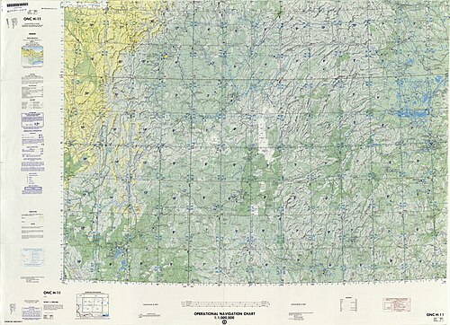 Operacyjna Mapa Nawigacyjna H-11, wydanie 6