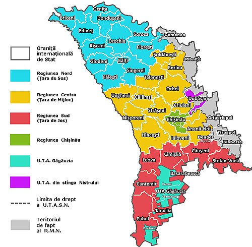 Organizacja administracyjna Republiki Mołdawii