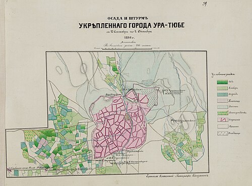 Oblężenie Ura-Tiube, wrzesień-pazdziernik 1866