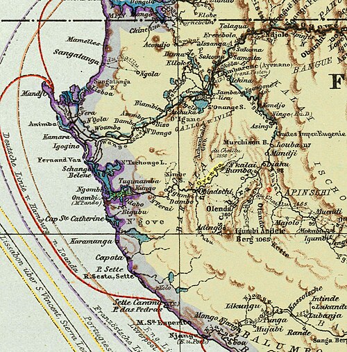 Rzeka Ovenga, 1892