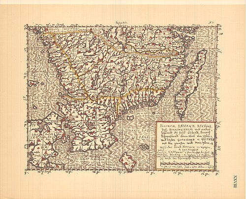 Przegląd Skanii, Hallandu, Blekinga 1642-1667