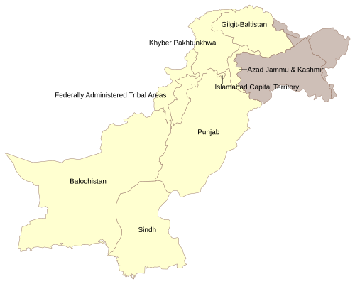 Mapa Pakistanu WLM