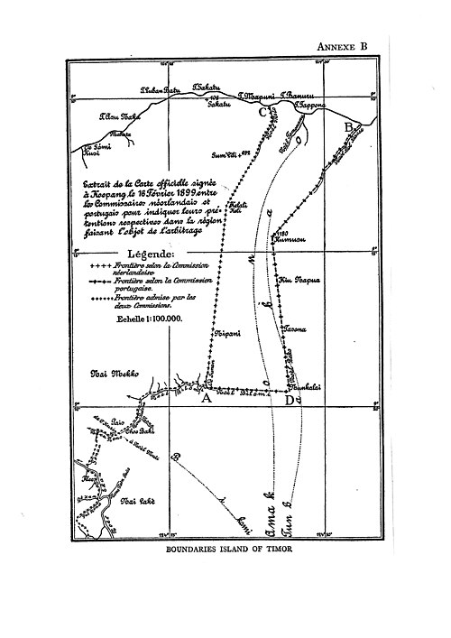 PCA Timor Załącznik B