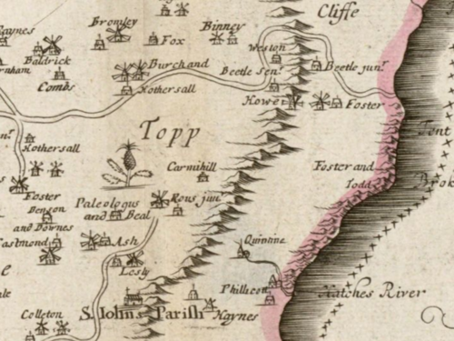 Mapa Paleologa i Beala