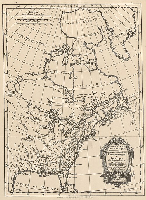 Ameryka Północna 1717