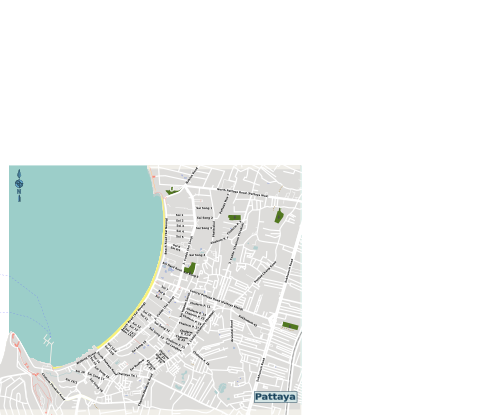 Mapa Pattaya