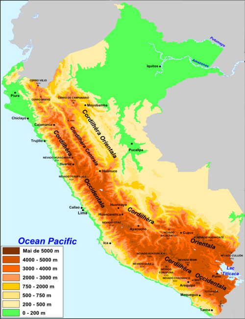 Topografia Peru