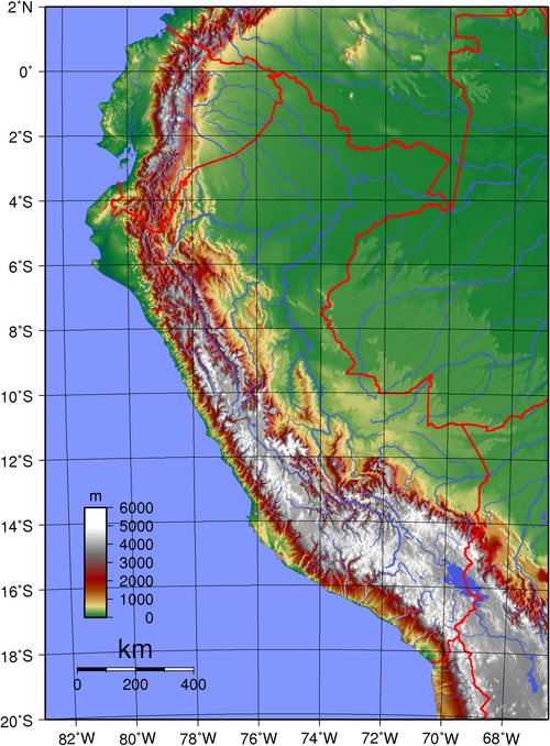 Topografia Peru