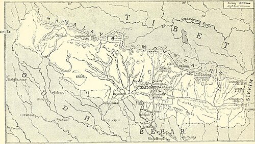 Malowniczy Nepal 1912