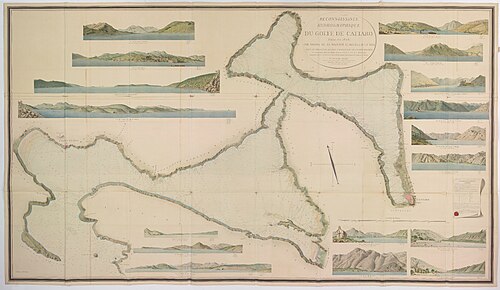 Plan hydrograficzny Zatoki Kotorskiej