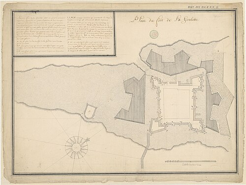 Plan fortu La Goulette