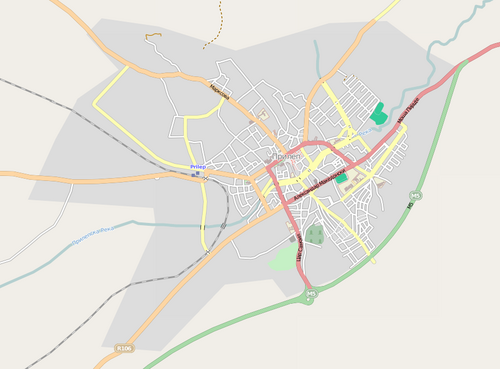 Mapa lokalizacji Prilepu