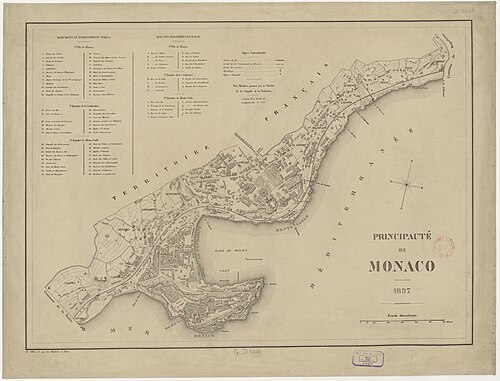 Księstwo Monako, 1897