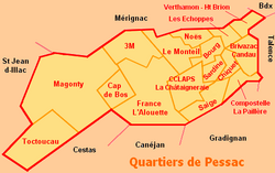 Dzielnice Pessac