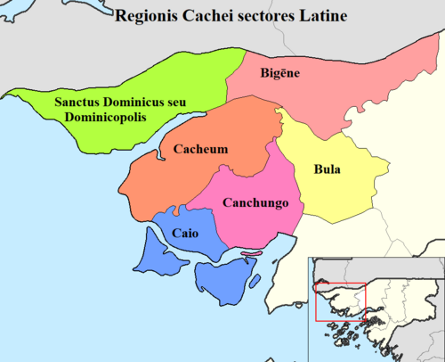 Sektory regionu Cacheu