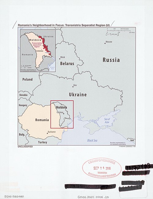 Sąsiedztwo Rumunii - Region Transnistryjski